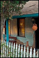 Facade detail, Carson House, Almaden. San Jose, California, USA