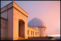 University of California Lick Observatory at sunset. San Jose, California, USA