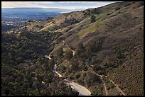 Alumn Rock valley. San Jose, California, USA ( color)