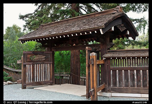 Gate. Saragota,  California, USA