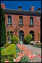 Garden and Filoli House. Woodside,  California, USA