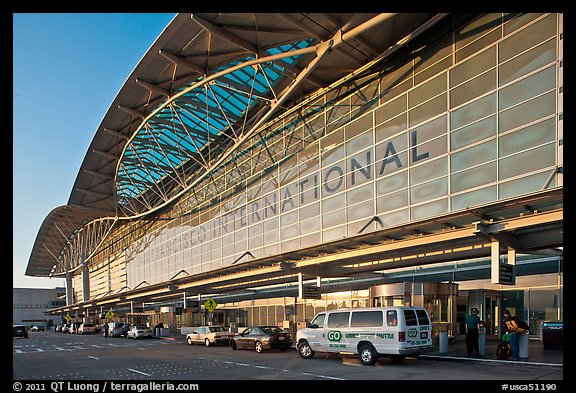 San Francisco International Airport. California, USA (color)