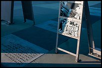 Detail, Rosie the Riveter Memorial. Richmond, California, USA ( color)