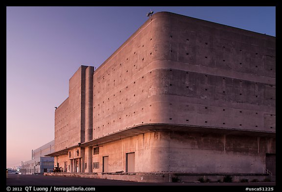 Warehouse, Shipyard No 3, Rosie the Riveter Home Front National Historical Park. Richmond, California, USA (color)