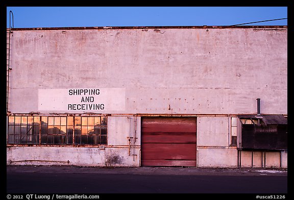 Paint Shop, Shipyard No 3, World War II Home Front National Historical Park. Richmond, California, USA (color)