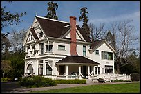 Victorian house, Ardenwood historic farm regional preserve, Fremont. California, USA ( color)