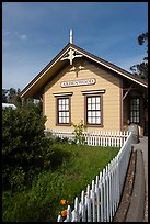 Historic building, Ardenwood farm, Fremont. California, USA (color)