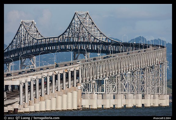 Richmond Bridge. San Pablo Bay, California, USA