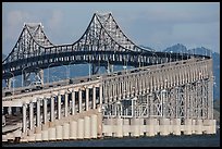 Richmond Bridge. San Pablo Bay, California, USA (color)