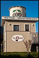 Historic fruit stand, Sunnyvale. California, USA (color)