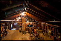 Attic, John Muir Home, John Muir National Historic Site. Martinez, California, USA ( color)