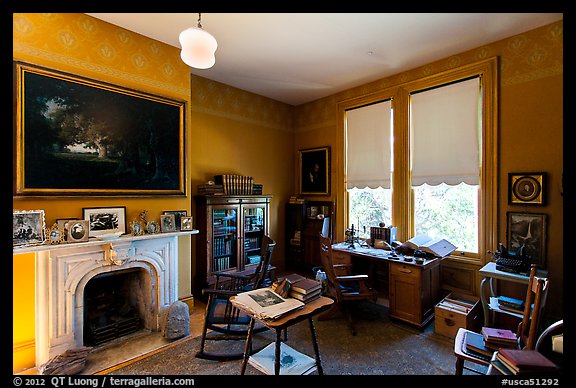 Kitchen, John Muir Home, John Muir National Historic Site. Martinez, California, USA (color)