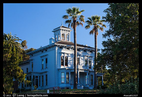 Muir Home, John Muir National Historic Site. Martinez, California, USA (color)