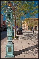 Memorial to earthquake victims. Santa Cruz, California, USA