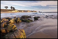 Bonny Doon Beach. California, USA (color)