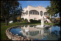 Savannah-Chanelle winery villa, Santa Cruz Mountains. California, USA ( color)