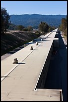 Two-mile long linear accelerator. Stanford University, California, USA (color)