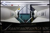 Nike missiles. California, USA (color)
