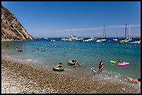 Descanso Beach, Avalon, Santa Catalina Island. California, USA ( color)