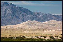 Kelso Sand Dunes at the base of Granite Mountains. Mojave National Preserve, California, USA ( color)