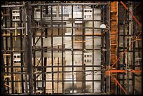 Ceiling of sound stage, Paramount Pictures Studios. Hollywood, Los Angeles, California, USA (color)