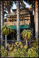 Beachfront custom house. Venice, Los Angeles, California, USA ( color)