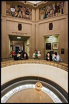 Foucault pendulum, Griffith Observatory. Los Angeles, California, USA ( color)