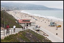 Beach from access ramp, Redondo Beach. Los Angeles, California, USA ( color)