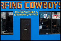 Surfing Cowboys storefront. Venice, Los Angeles, California, USA ( color)