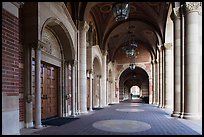 Royce Hall gallery, UCLA, Westwood. Los Angeles, California, USA ( color)