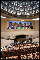 East lobby, Union station. Los Angeles, California, USA ( color)