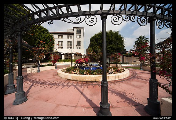 El Pueblo. Los Angeles, California, USA (color)