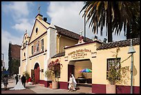 Wedding at Mission Nuestra Senora Reina de Los Angeles. Los Angeles, California, USA ( color)