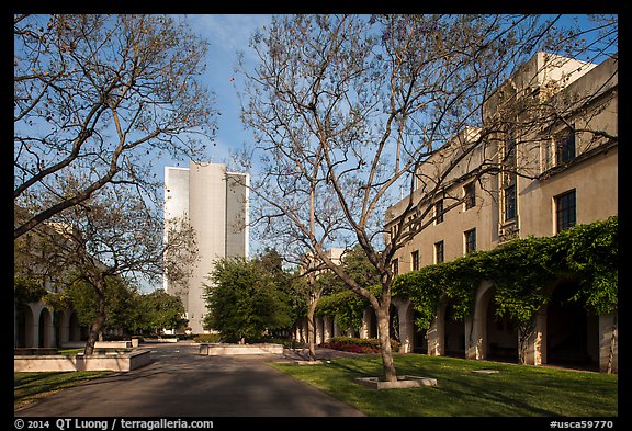 California Institute of Technology. Pasadena, Los Angeles, California, USA (color)