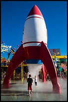 Playground, Universal Studios. Universal City, Los Angeles, California, USA ( color)