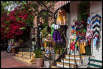 Store selling handicrafts from Mexico, El Pueblo. Los Angeles, California, USA ( color)