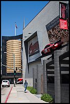 Petersen Automotive Museum and Los Angeles County Museum of Art. Los Angeles, California, USA ( color)