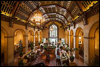 Millenium Biltmore Hotel lounge. Los Angeles, California, USA ( color)