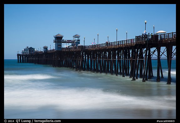 Oceanside Pier. California, USA (color)