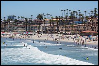 Oceanside beachfront. California, USA ( color)