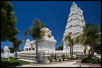 Malibu Hindu Temple, Calabasas. Los Angeles, California, USA ( color)
