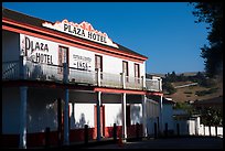 Plaza Hotel. San Juan Bautista, California, USA ( color)