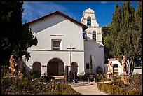Mission San Juan Bautista. San Juan Bautista, California, USA ( color)