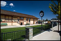 Train station, Tehachapi. California, USA ( color)
