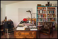 Cesar Chavez office, Cesar Chavez National Monument, Keene. California, USA ( color)