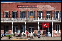 Historic brick building, Cedarville. California, USA ( color)