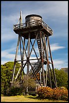 Water tower. Mendocino, California, USA ( color)