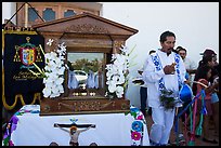Senor de los Milagros altar, Mission San Miguel. California, USA ( color)
