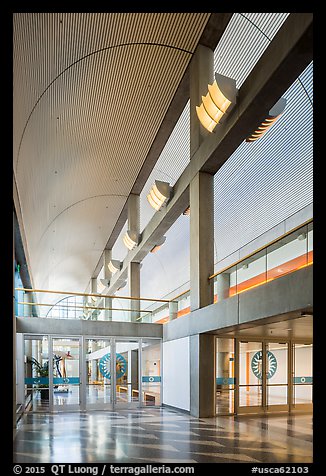 San Jose McEnery Convention Center interior. San Jose, California, USA (color)