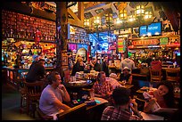 Cameron pub interior. Half Moon Bay, California, USA ( color)